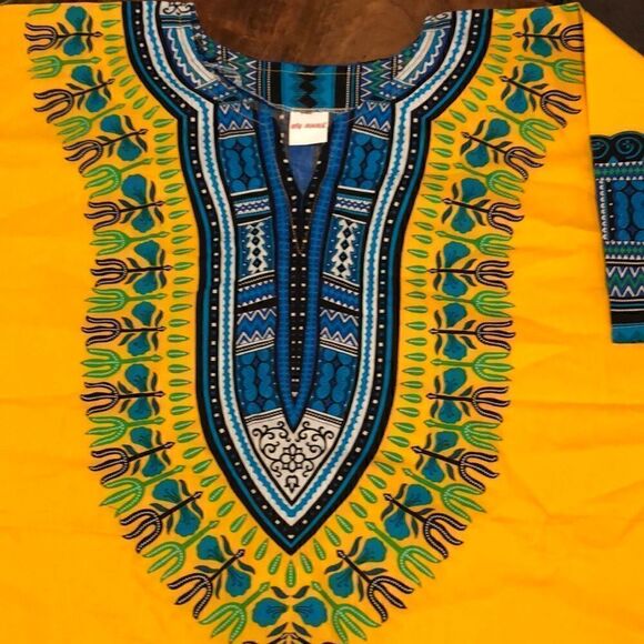 Big Mama Dakishi shirt bright yellow one size NWOT - Picture 2 of 8